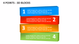 4 Points - 3D Blocks - Slide 1
