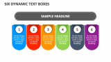 Six Dynamic Text Boxes - Slide 1