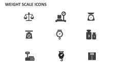 Weight Scale Icons - Slide 1