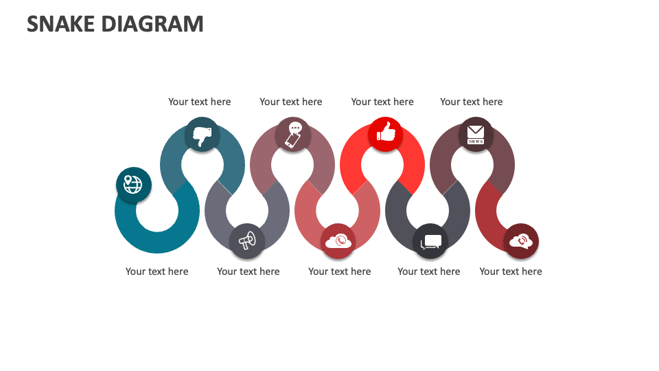Snake Diagram for PowerPoint and Google Slides - PPT Slides