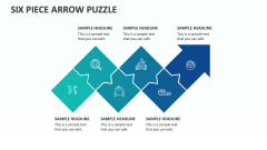 Six Piece Arrow Puzzle - Slide 1