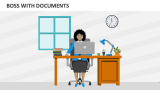 Boss with Documents - Slide 6