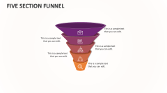 Five Section Funnel - Slide 1