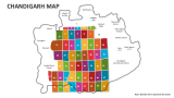 Chandigarh Map - Slide 1