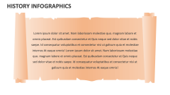 History Infographics - Slide 1