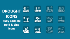 Drought Icons - Slide 1