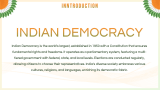 Indian Democracy - Slide 3