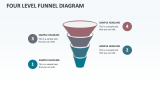 Four Level Funnel Diagram - Slide 1