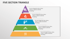 Five Section Triangle - Slide 1