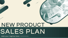 New Product Sales Plan - Slide 1
