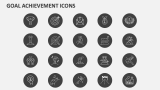 Goal Achievement Icons - Slide 4