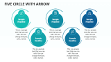 Five Circle with Arrow - Slide 1