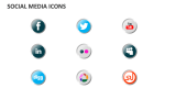 Social Media Icons - Slide 1