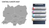 Central Europe map - Slide 6