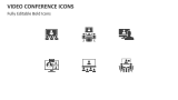 Video Conference Icons Slide 2