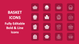 Basket Icons - Slide 1