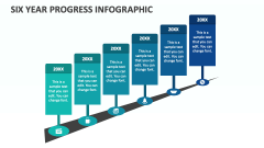 Six Year Progress Infographic - Slide 1