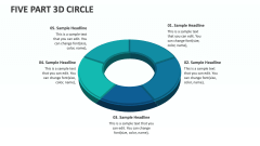 Five Part 3D Circle - Slide 1
