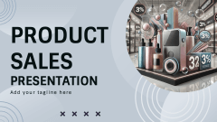 Product Sales Presentation - Slide 1