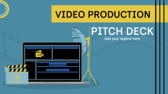 Video Production Pitch Deck - Slide 1