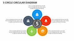 5 Circle Circular Diagram - Slide 1