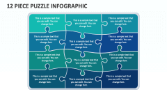 12 Piece Puzzle Infographic - Slide 1