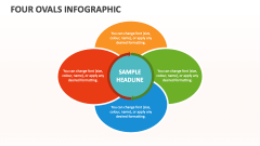 Four Ovals Infographic - Slide 1