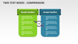 Two Text Boxes - Comparision - Slide 1