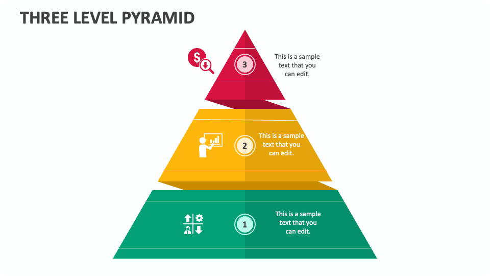 Three Level Pyramid - Slide 1