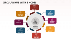 Circular Hub with 8 Nodes - Slide 1