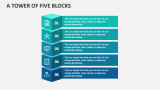 A Tower of Five Blocks - Slide 1