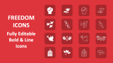 Freedom Icons - Slide 1