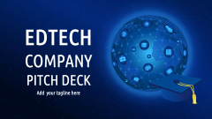 EdTech Company Pitch Deck - Slide 1