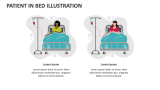 Patient in Bed Illustration - Slide 4