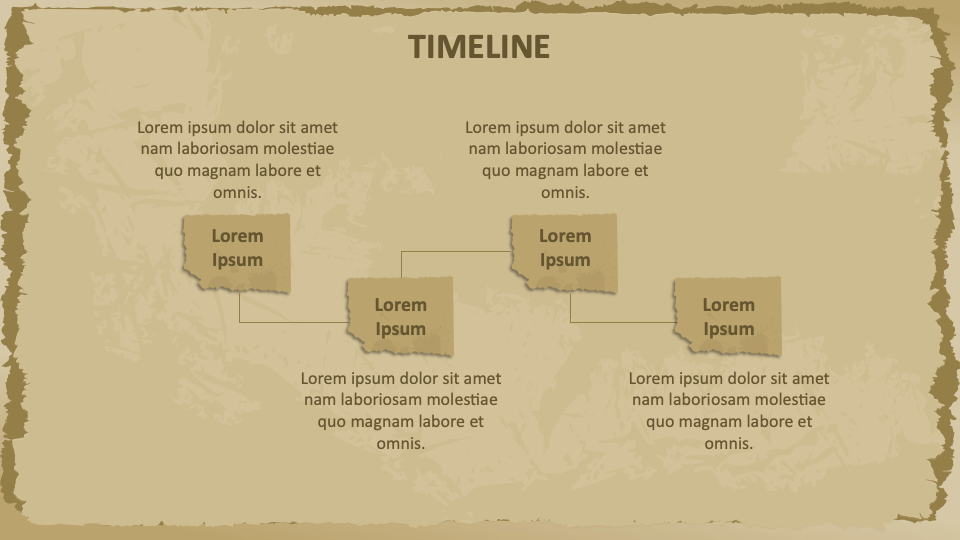 Free Vintage Torn Paper Presentation Theme for Google Slides and PowerPoint