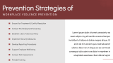 Workplace Violence Prevention Plan - Slide 6