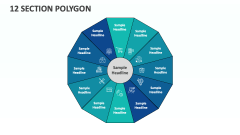 12 Section Polygon - Slide 1
