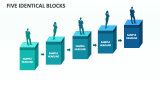 Five Identical Blocks - Slide 1