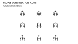 People Conversation Icons - Slide 2