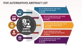 Five Alternatives Abstract List - Slide 1