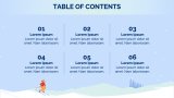 Skiing Presentation Theme - Slide 2