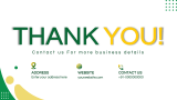 Green Yellow Presentation Theme - Slide 12