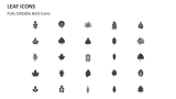Leaf Icons - Slide 3