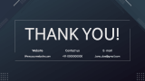 Dark Minimalist Business Presentation - Slide 12