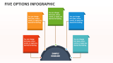 Five Options Infographic - Slide 1