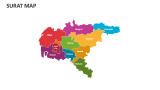 Surat Map - Slide 1