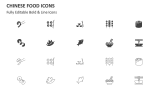 Chinese Food Icons - Slide 2