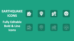 Earthquake Icons - Slide 1