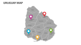 Uruguay Map - Slide 3
