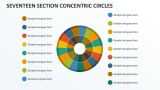 Seventeen Section Concentric Circles - Slide 1